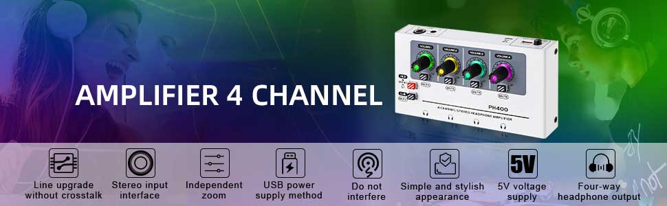 قابلیت های هدفون اسپلیتر ph400