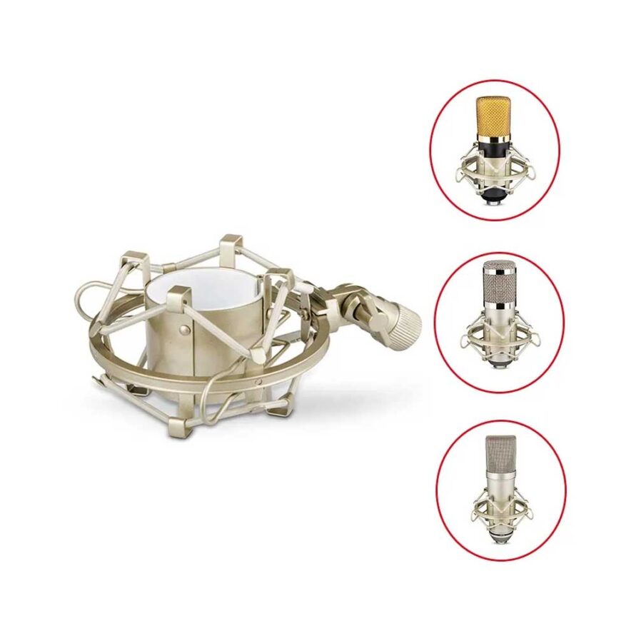 نمونه هایی از میکروفون های قابل نصب بر روی شاک مانت میکروفون GA-SM02G نمونه هایی از میکروفون های قابل نصب بر روی شاک مانت میکروفون GA-SM02G