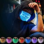 ماسک نوری LED با نور RGB