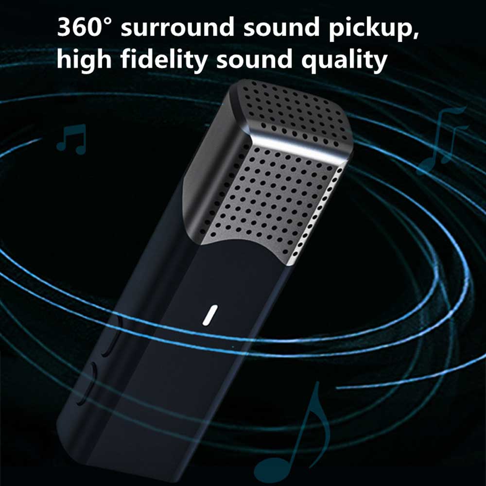 ضبط صدای 360 درجه میکروفون بی سیم مدل SX960 Type-C