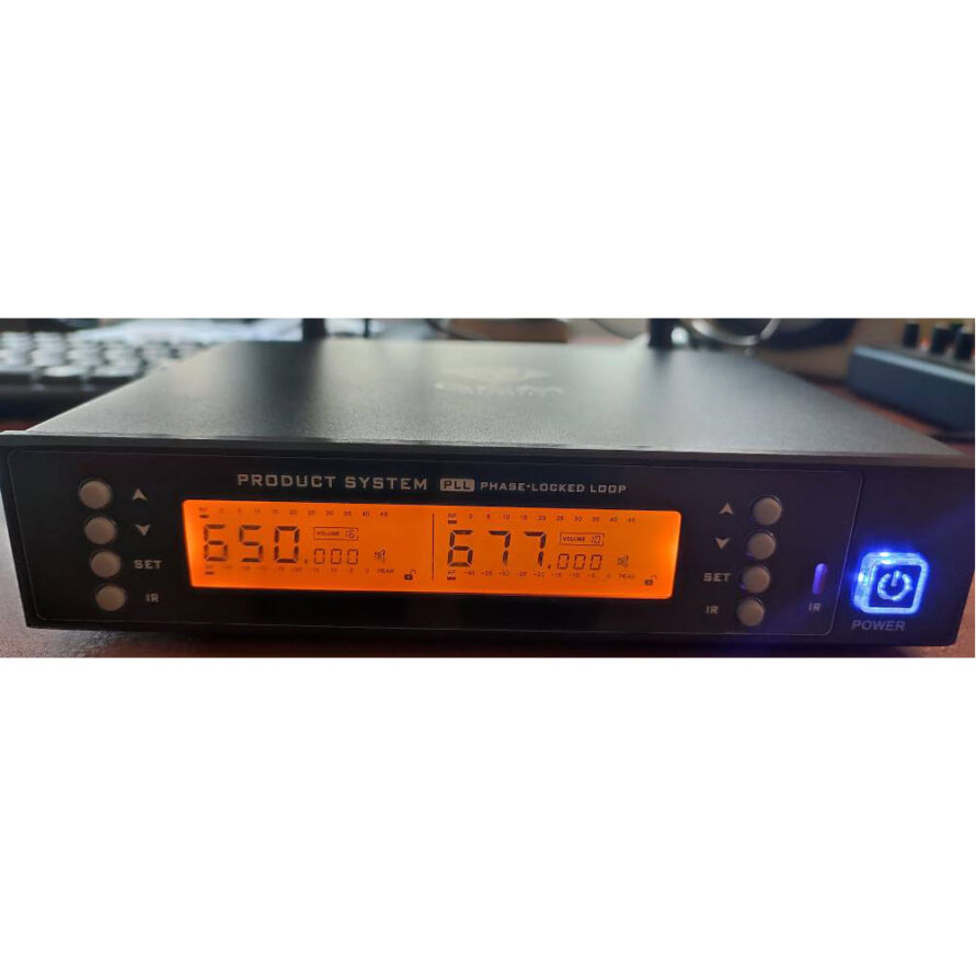 نمایی از گیرنده میکروفون بی سیم مدل GA-JP200