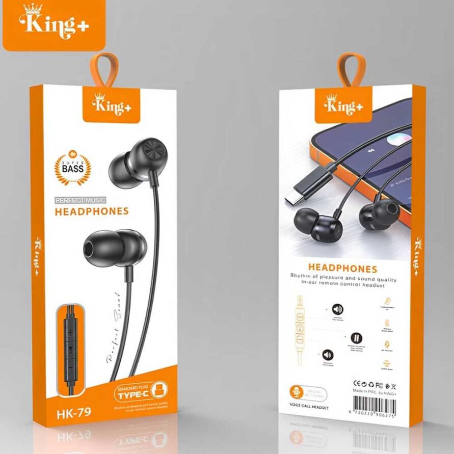 هندزفری +King ( کینگ پلاس ) مدل HK-79