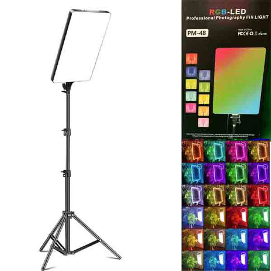 تنوع رنگ در ال ای دی RGB مدل PM-48